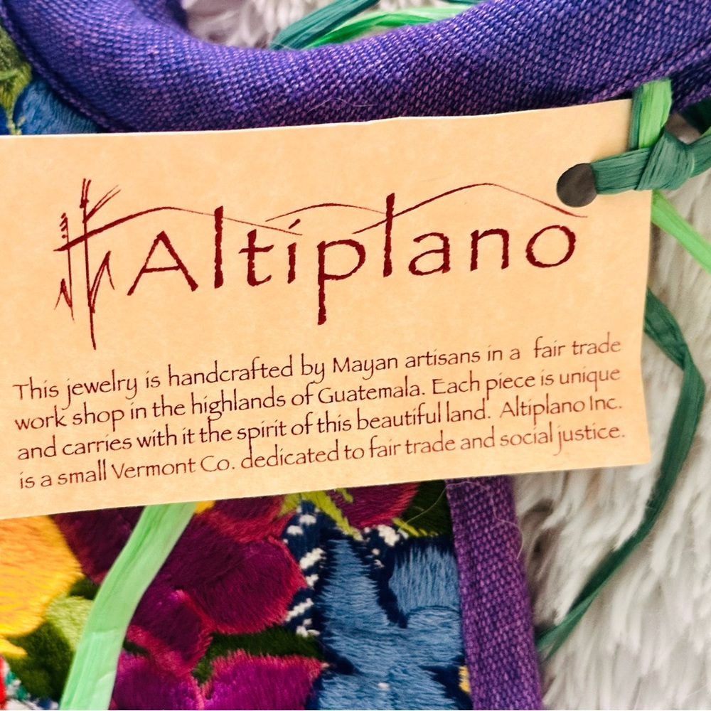 Altiplano Guatemalan Market Tote Bag - Picture 12 of 12